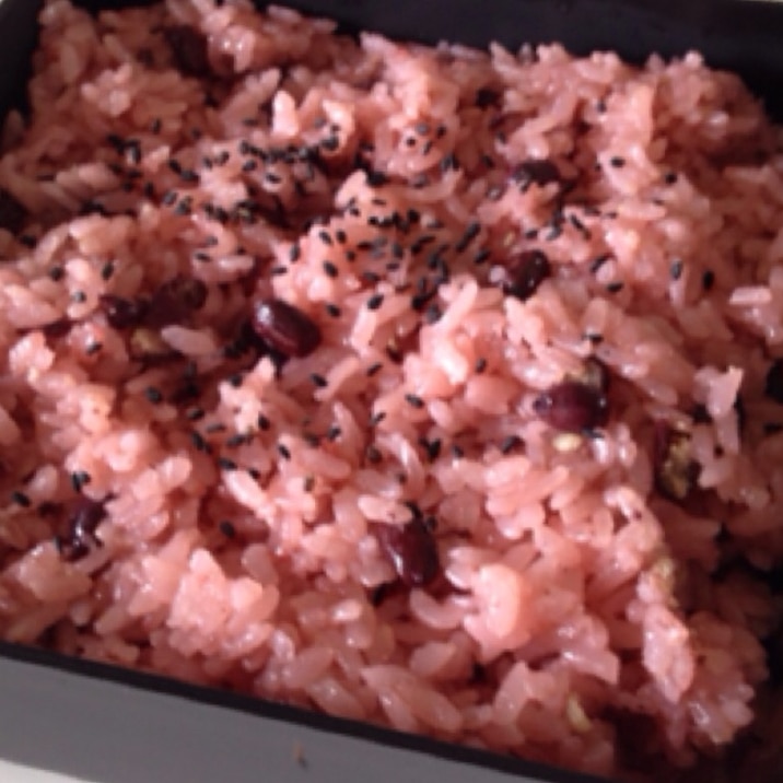 御祝いに 鮮やかな色の簡単お赤飯 レシピ 作り方 By Erika3362 楽天レシピ 御祝いに 鮮やかな色の簡単お赤飯 レシピ 作り方 By Erika3362 楽天レシピ